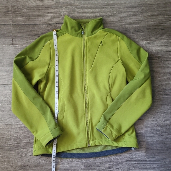 L.L. Bean Women's Lime Green Zip Front Casual Jacket Size Small - Picture 13 of 13